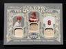 2025 Leaf Lumber Mike Schmidt Joe Morgan Johnny Bench triple G/U bat card #/5