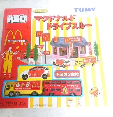 Tomica Town McDonald's Drive-Thru TOMY mini Car New Unused Japan