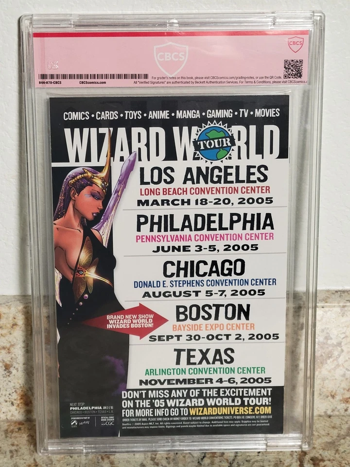 Fathom #0 Image 2005 CBCS 9.8 Signed by Michael Turner WW Los Angeles Exclusive - Image 3 of 3