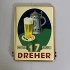 Vintage Dreher Beer Perpetual Calendar Sign Roy Vercelli Italy Breweriana