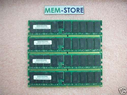 Kit de memoria PC2-4200 AB566A 16 GB (4x4 GB) para HP Integrity rx3600, rx6600. - Imagen 1 de 1