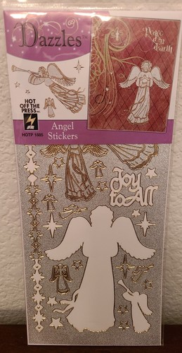 10 Packs Holiday Dazzles, 7 New, 3 Used - Angel, Christmas Train, Snowflake #40 - Picture 5 of 13