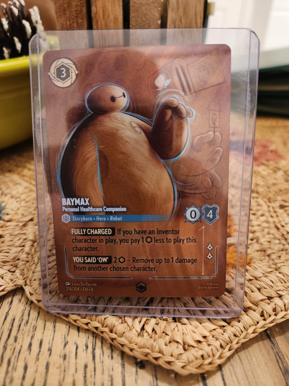 Baymax - Personal Healthcare Companion (Enchanted) 218/204 Azurite Sea Holo