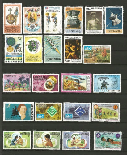 Timbres de Grenade depuis 1974