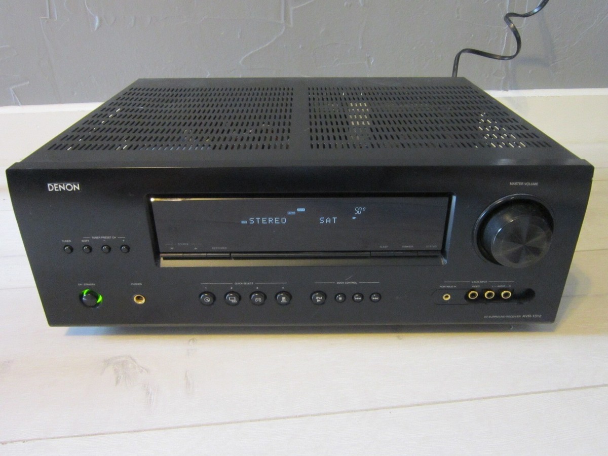 Denon AVR 1312 5.1 Channel 75 Watt Receiver | eBay