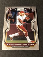 2020 NFL Panini Prizm Antonio Gandy-Golden Base Rookie Card Washington #385 RC