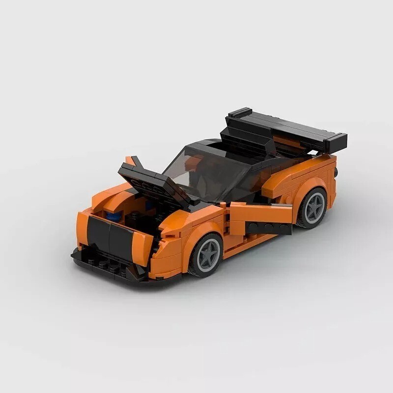 MOC LEGO Car- Orange Mazda RX7 | eBay
