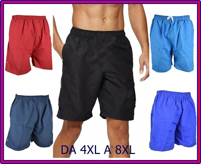 costume da bagno uomo boxer mare short pantaloncini corti bermuda taglie  forti | eBay