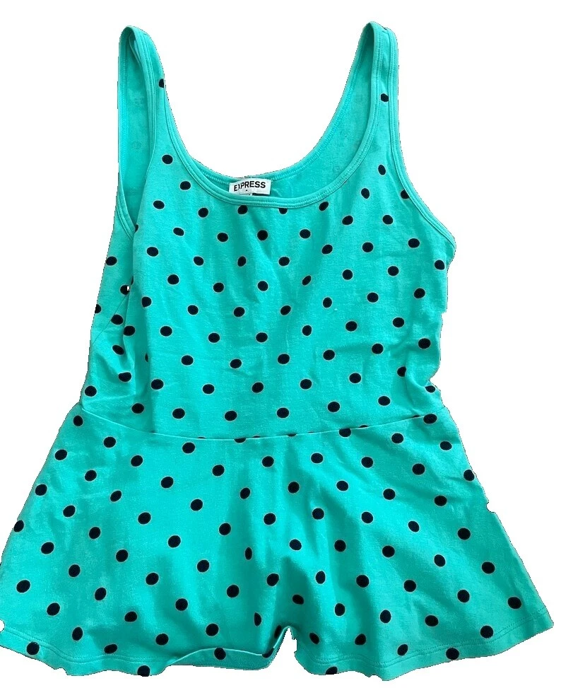 Express Lunares Camisetas sin mangas para mujeres