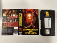 I SOPRAVVISSUTI DELLA CITTA' MORTA (1984) vhs+locandina-senza custodia -