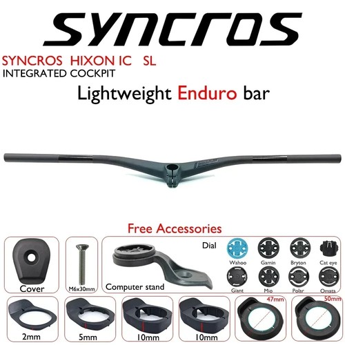 15mm RISE Carbon Fahrrad Integrierter COCKPIT MTB-Lenker Leichte Enduro-Lenker - Bild 4 von 39