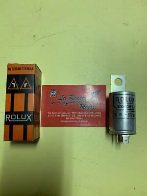 ROLUX 6V 30W DIRECTIONAL ARROW FLASHING RELAY REMAINING STOCK 