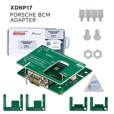 Xhorse XDNP17 Solder Free Adapter for Porsche BCM Work Mini Prog Key Tool Plus
