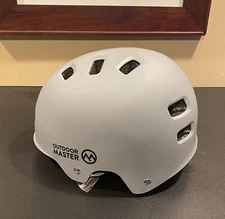 OUTDOOR MASTER OM-SKB Multi-Sport Helmet Matte Gray -  Medium