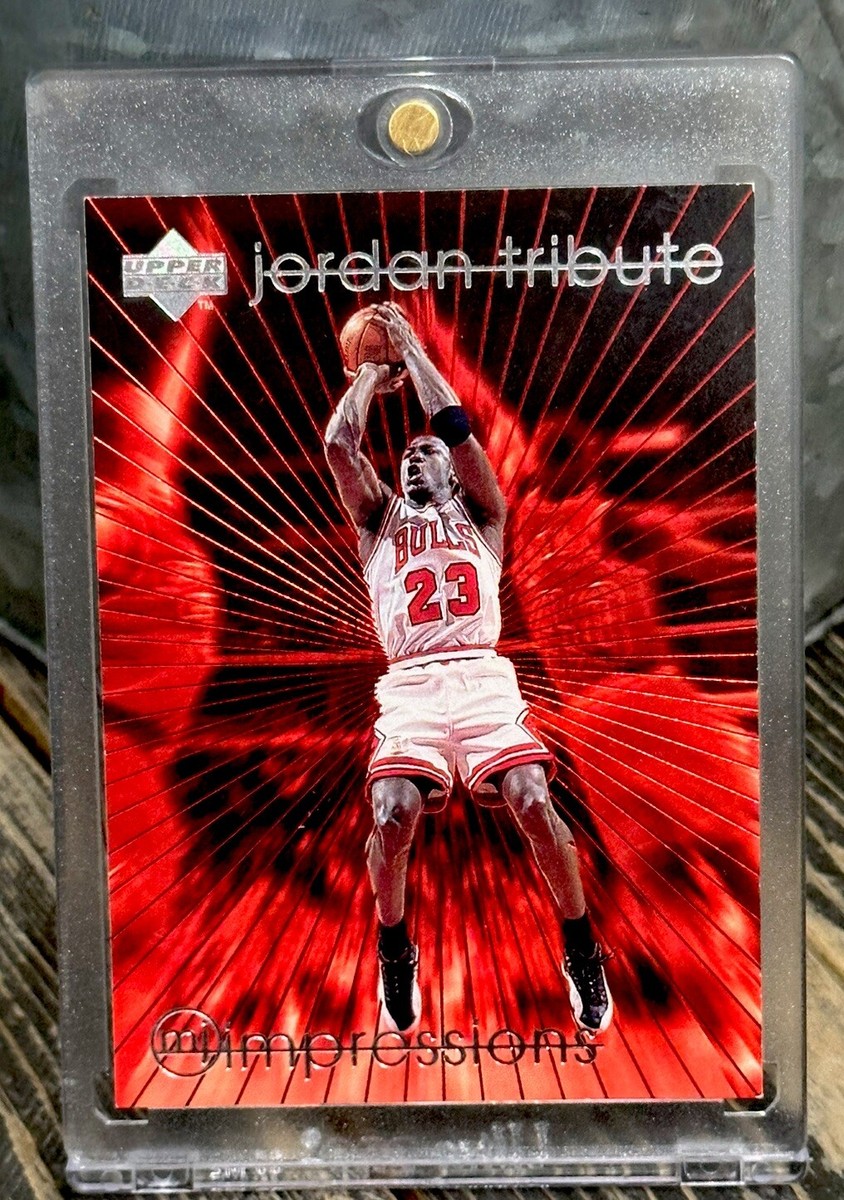 Michael Jordan Card Refractor 90's INSERT 🔥 SILVER HOLO FOIL
