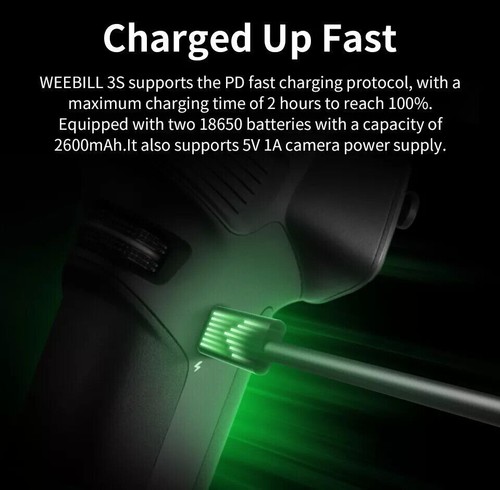 Zhiyun Weebill 3S 3-Achsen Hand Gimbal Stabilisator für DSLR Spiegellose Kameras - Bild 9 von 18