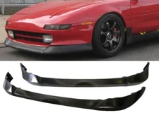 AW STYLE POLY URETHANE FRONT BUMPER LIP PROTECTOR ADD ON FOR 91-95 TOYOTA MR2