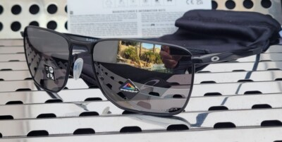 New Oakley EJECTOR Sunglasses 4142-0158 Satin Black w/ Prizm Black