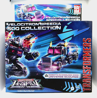 Transformers Velocitron Speedia 500 Collection Leader RID 2000 Universe Scourge