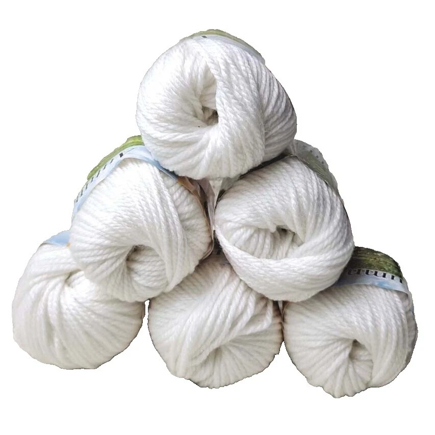 Baby White Chunky Yarn Yarns