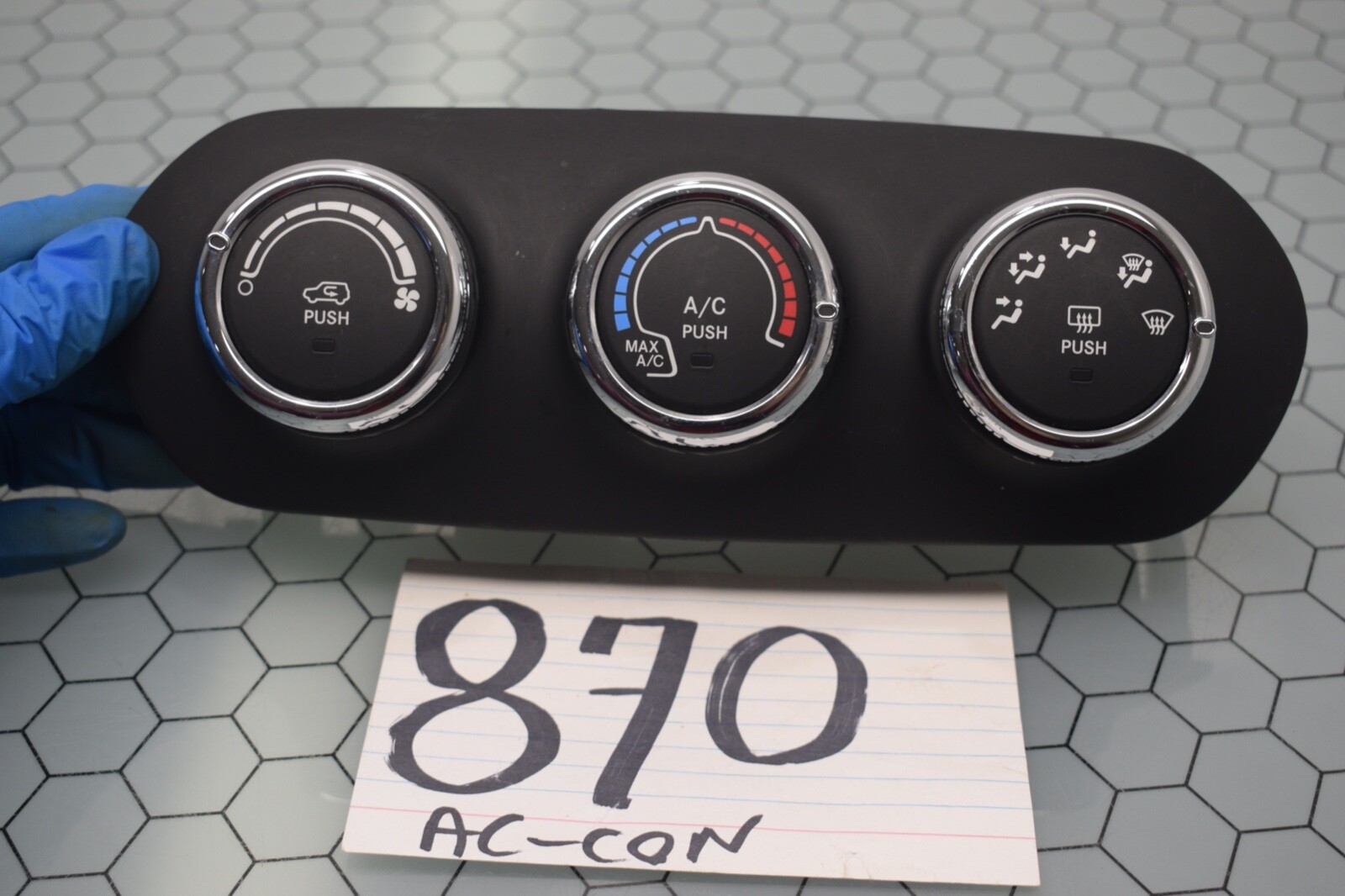 15 16 17 Jeep Renegade AC and Heater Control Used Stock #870-AC