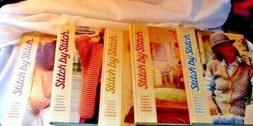 Stitch by Stitch Books Five Volumes Total Hardback Sewing Knitting Crochet Used - 第 1/12 張圖片