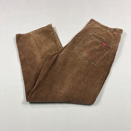 Vintage Rip Curl Corduroy Cord Brown Cotton '90s Y2K Pants Trousers Mens W38 L33