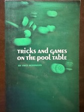 Tricks  Games On The Pool Table by Fred Herrmann 1967