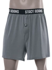 Stacy Adams Comfortblend Boxer Shorts in Gray - Re