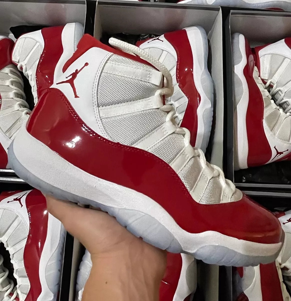 Jordan 11 cherry hot sale high