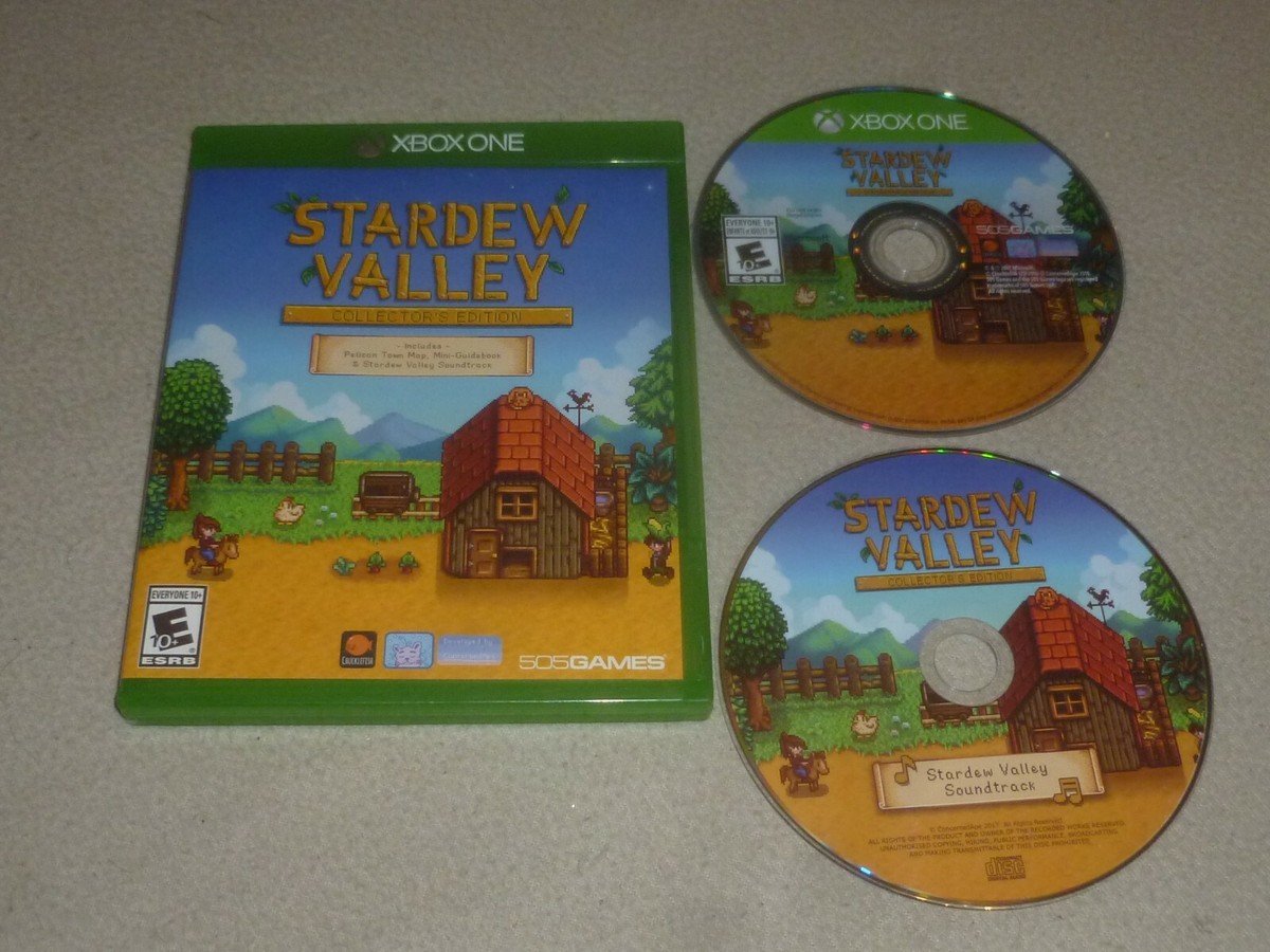 XBOX ONE STARDEW VALLEY COLLECTORS EDITION VIDEO GAME MICROSOFT