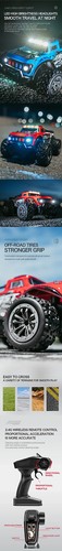 RC Car 1:20 Remote Control Off Road Vehicle with LED Headlight Climbing Cars - Picture 10 of 13