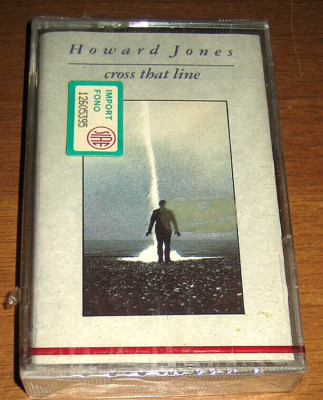HOWARD JONES CROSS THAT LINE 1989 WEA 244176 MUSIKKASSETTE - SEALED