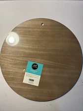 NEW Chalk Couture 16” Rustic Round Wood Single Use Surface ~ Sign Craft Blank