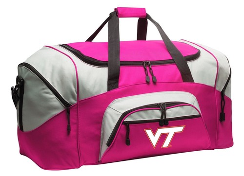 Virginia Tech Hokies Duffel Bag – Gym, Travel & Soft-Sided Suitcase Gear Bag - Picture 17 of 17