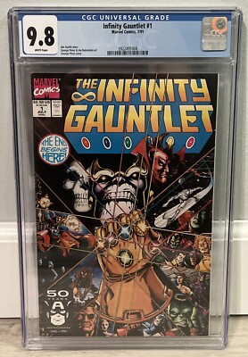 Infinity Gauntlet #1 Vol. 1 (1991) Marvel Comics - 1st Printing