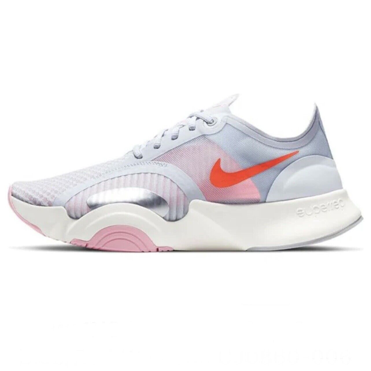 Nike SuperRep Go Athletic Running Серый Ярко-малиновый CJ0860-006 Женский размер