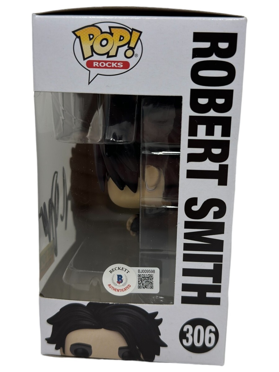 Robert Smith Signed Autograph The Cure Funko Pop Rocks #306 Figure