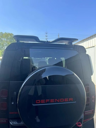 For Land Rover Defender 90 110 130 2020-2025 Rear Tail Roof Spoiler Wing Black - Picture 8 of 11