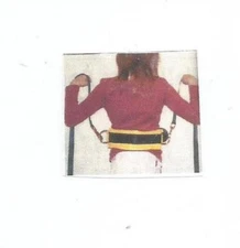 Gymnastic Spotting Belts Med 23-27" Inch Waist Yellow Training Acrobatics