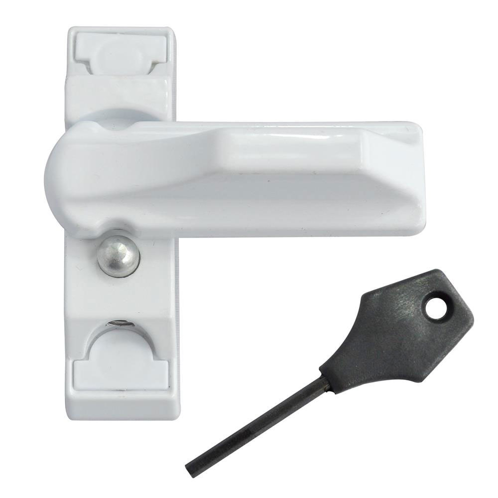Asec Sash Stopper Locking White (AS3389)