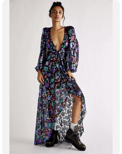 Lemons Ariana Maxi Dress Size XS | eBay