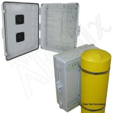 16 Altelix 17x14x6 PC   ABS Weatherproof Pole Mount Vented Utility Boxes 