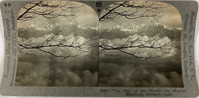 Keystone, Stereo, Indien, The Majestic Himalaya Northern Vintage Stereo Card, 