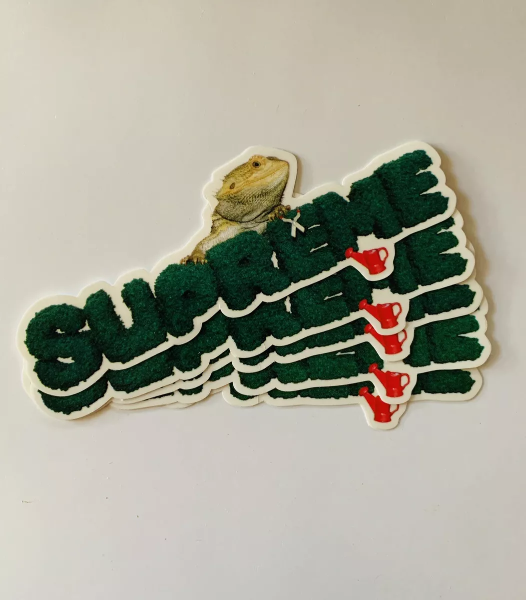 Supreme lizard sale sticker