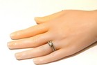 GIA 14k white gold 2.18ct round diamond engagement ring wedding band set natural — photo 8