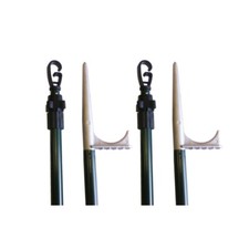 4 Hide Poles Set Solid Kit Pigeon Shooting Decoy Pole - Standard or Heavy Duty