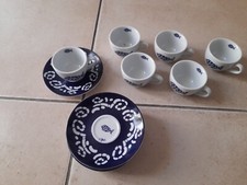 SERVICE A CAFE Y. BLAYO - 6 TASSES ET SOUS TASSES