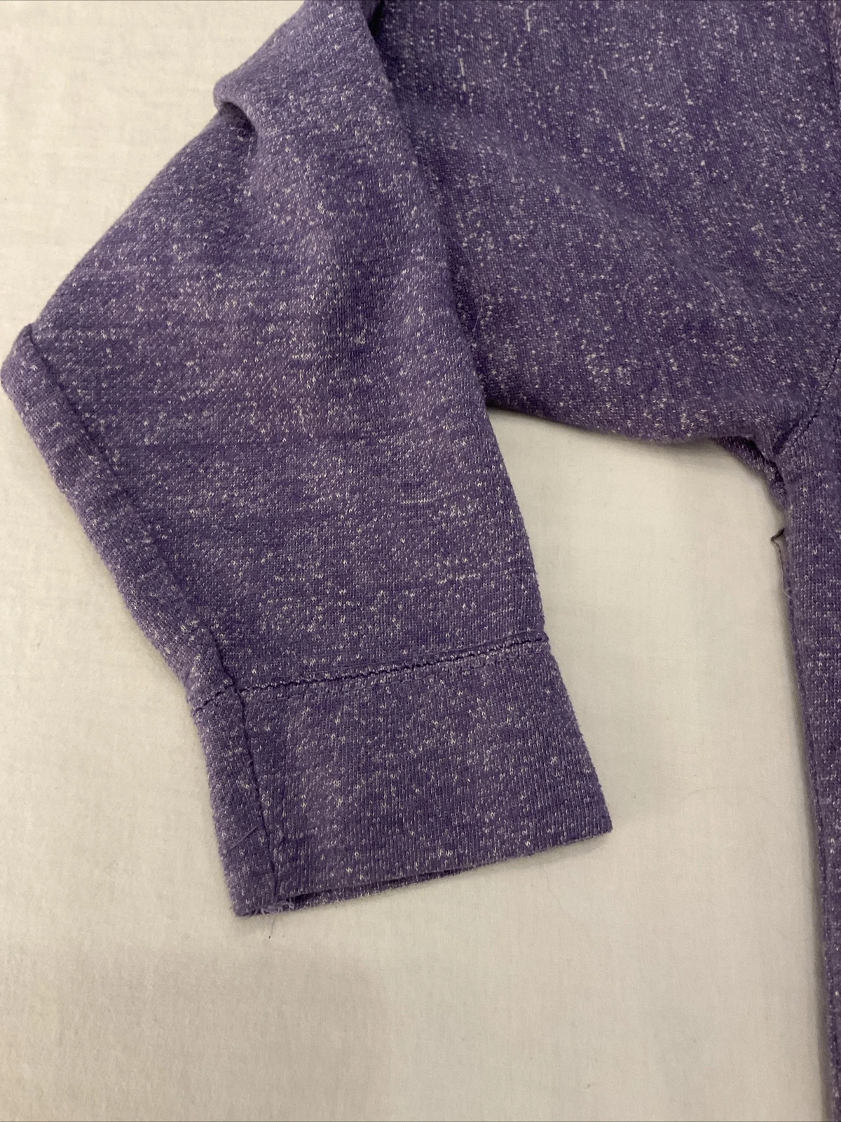 VETEMENTS Felpa con cappuccio Kauai Hawaii ~ viola ~ rock solitario ~ donna media piccola