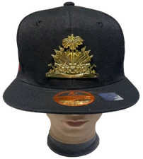 HAITI FLAG METAL GOLD LOGO Hip Hop Snapback Adjustable Baseball Cap Hat Lot 1-12